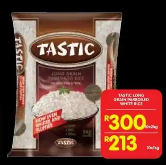 Shoprite Tastic Long Grain Parboiled White Rice offer