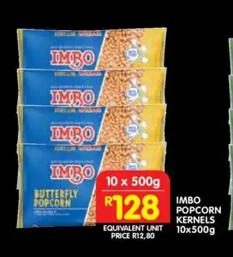 Shoprite IMBO POPCORN KERNELS 10x500g offer