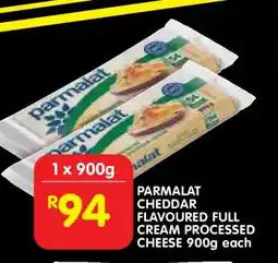 Shoprite PARMALAT CHEDDAR FLAVOURED FULL CREAM PROCESSED CHEESE 900g offer