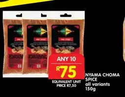 Shoprite NYAMA CHOMA SPICE offer