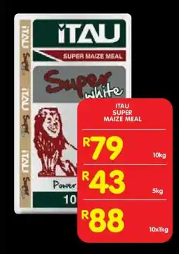 Shoprite ITAU Super Maize Meal offer