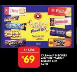 Shoprite CASA-MIA BISCUITS ANYTIME TEATIME BISCUIT BOX 1,2kg offer