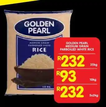 Shoprite GOLDEN PEARL MEDIUM GRAIN PARBOILED WHITE RICE offer