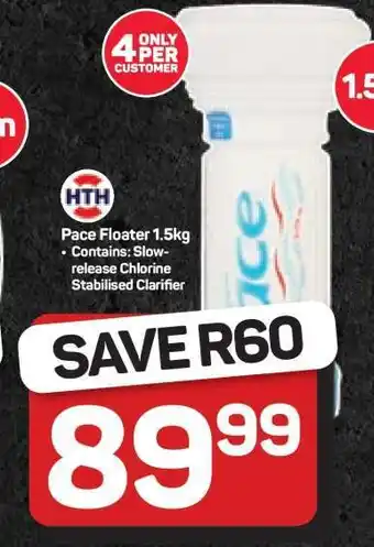 Pick n Pay Hypermarket Pace Floater 1.5kg offer