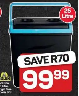 Pick n Pay Hypermarket Big Jim Cool Royal Blue Cooler Box offer
