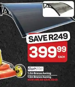 Pick n Pay Hypermarket 1.2m Bronze Awning offer