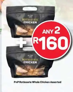PnP Rotisserie Whole Chicken Assorted