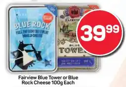 Pick n Pay Fairview Blue Tower or Blue Rock Cheese 100g Each offer