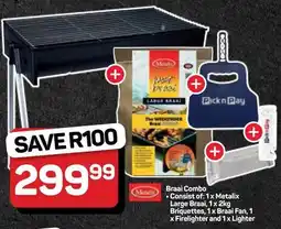 Pick n Pay Hypermarket Metalix Braai Combo offer