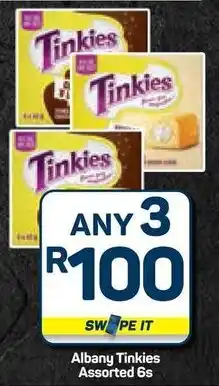 Pick n Pay Hypermarket Albany Tinkies Assorted offer