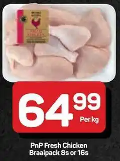 Pick n Pay Hypermarket PnP Fresh Chicken Braaipack offer