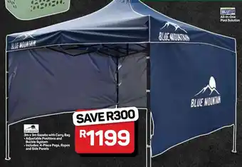 Pick n Pay Hypermarket Blue Mountain Gazebo with Carry Bag offer