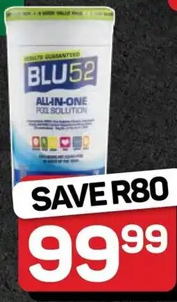 Pick n Pay Hypermarket BLU52 All-In-One Pool Solution offer