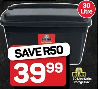 Pick n Pay Hypermarket BIG JIM Delta Storage Box offer