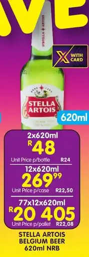 Shoprite Liquor Stella artois belgium beer nrb offer