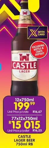 Shoprite Liquor Castle lager beer rb offer