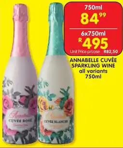 Shoprite Liquor Annabelle cuvée sparkling wine offer