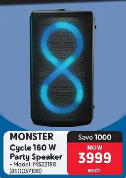 Makro Monster Cycle 160 W Party Speaker offer