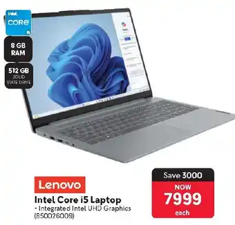 Makro Lenovo Intel Core i5 Laptop offer