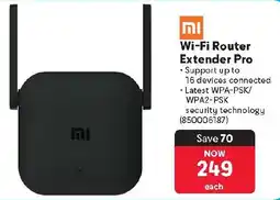 Makro Xiaomi Wi-Fi Router Extender Pro offer