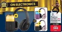 Makro Volkano Neptune Speaker plus Headphones offer