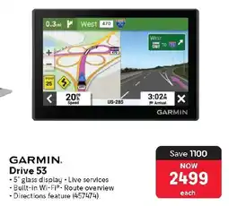 Makro Garmin Drive 53 offer