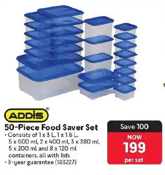 Makro Addi̇s Food Saver Set offer