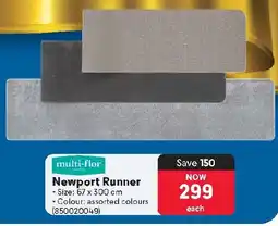 Makro Multi-flor Newport Runner offer