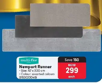 Multi-flor Newport Runner