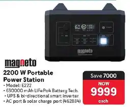 Makro Magneto 2200 W Portable Power Station offer