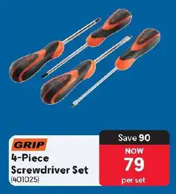 Makro GRIP Screwdriver Set offer