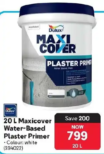 Makro Dulux Maxicover Water-Based Plaster Primer offer