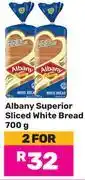 Game Albany Superior Sliced White Bread-For 2 x 700g offer