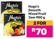 Game Hugo's Smooth Mixed Fruit Jam-For 2 x 900g offer