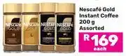 Game Nescafe Gold Instant Coffee Assorted-200g Each offer