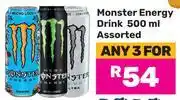 Game Monster Energy Drink Assorted-For Any 3 x 500ml offer