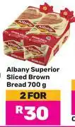 Game Albany Superior Sliced Brown Bread-For 2 x 700g offer