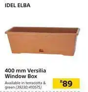 Builders Warehouse Idel Elba 400mm Versilia Window Box offer