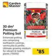 Builders Warehouse Garden Master 30 dm3 Premium Soil Potting Soil offer