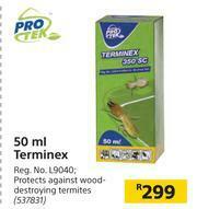 Builders Warehouse Protek Terminex-50ml offer