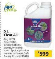 Builders Warehouse Protek Clear All-5L offer