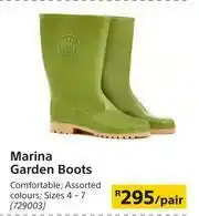 Builders Warehouse Marina Garden Boots-Per Pair offer