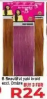 Supa Store B Beautiful yaki braid offer