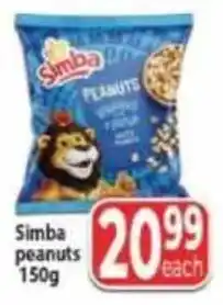 Supa Store Simba peanuts offer