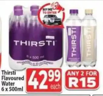 Supa Store Thirsti Flavoured Water offer