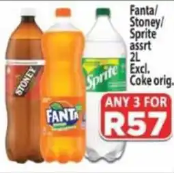 Supa Store Fanta/ Stoney/ Sprite assrt offer