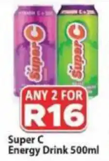 Supa Store Super C Energy Drink offer