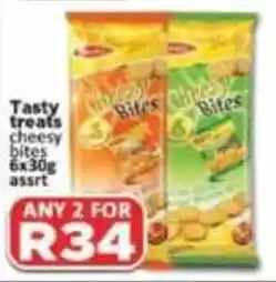 Supa Store Tasty treats cheesy bites offer