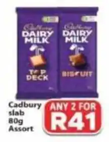 Supa Store Cadbury Slab offer