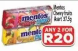 Supa Store Mentos Chewy fruits offer